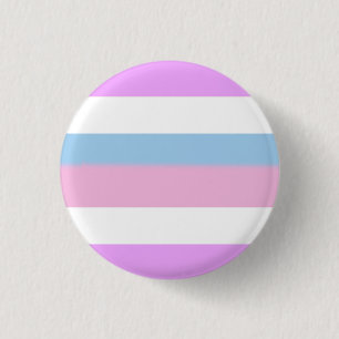 Intersex Pride Flag 1 Inch Round Button