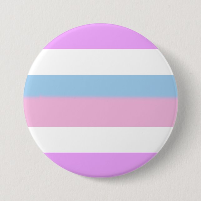Intersex Pride Flag 3 Inch Round Button (Front)