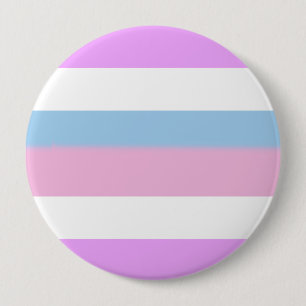 Intersex Pride Flag 4 Inch Round Button
