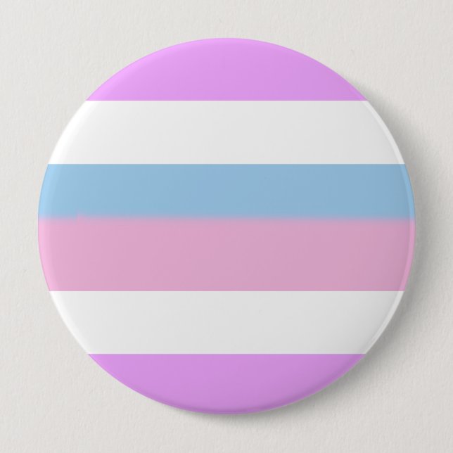 Intersex Pride Flag 4 Inch Round Button (Front)