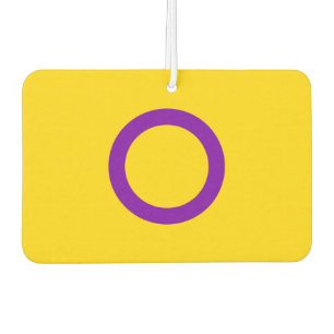 Intersex Pride Flag Air Freshener