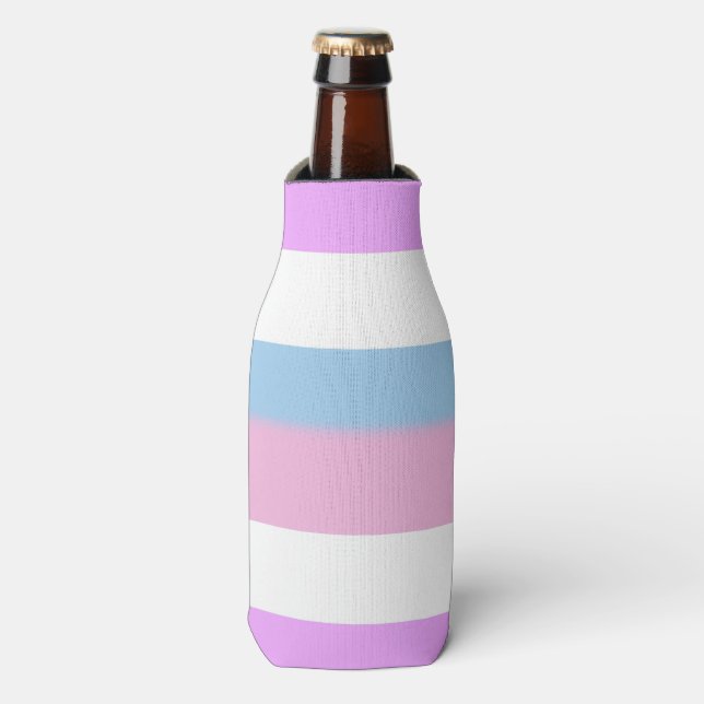 Intersex Pride Flag Bottle Cooler (Bottle Front)