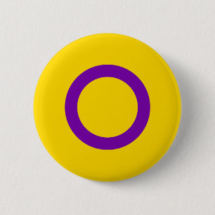 Intersex Pride Flag LGBT Pride 2 Inch Round Button