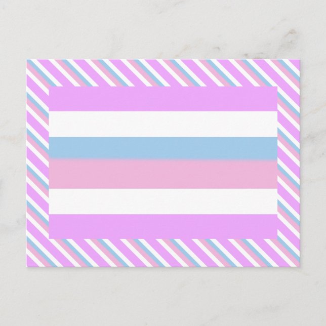Intersex Pride Flag Postcard (Front)