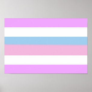 Intersex Pride Flag Poster