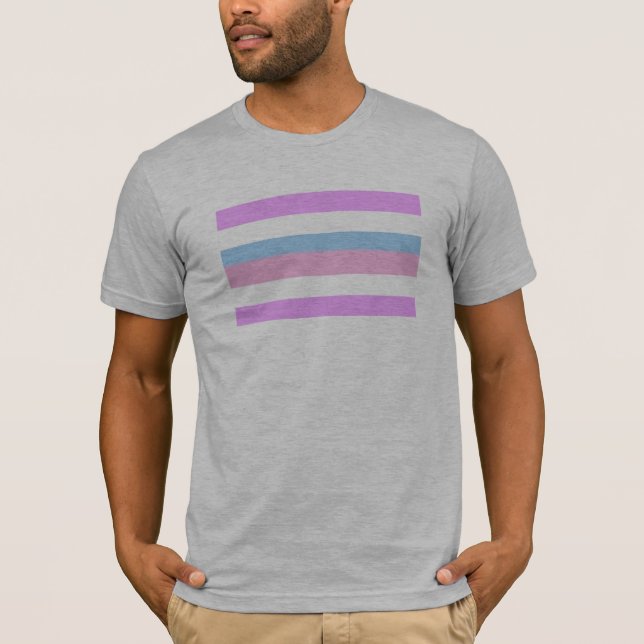 Intersex Pride Flag T-Shirt (Front)