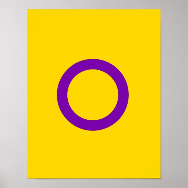 INTERSEX PRIDE POSTER (Front)