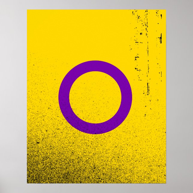 INTERSEX PRIDE POSTER (Front)