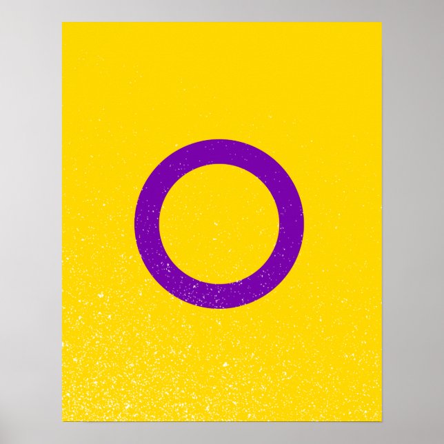 INTERSEX PRIDE POSTER (Front)
