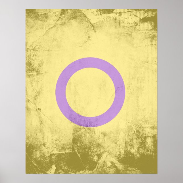 INTERSEX PRIDE POSTER (Front)