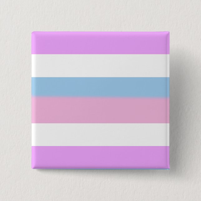 INTERSEXED PRIDE 2 INCH SQUARE BUTTON (Front)