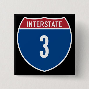 Interstate 3 2 inch square button