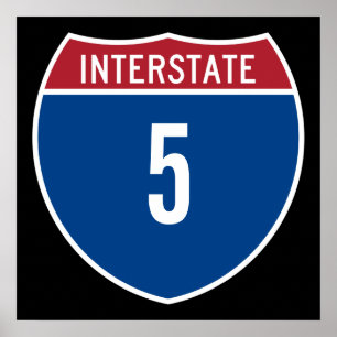 Interstate 5 poster