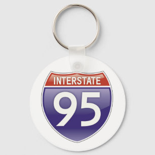 Interstate 95   Best Gifts Keychain