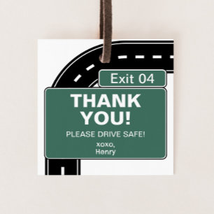 Interstate Birthday Favour Tag