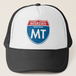 Interstate Montana MT Trucker Hat