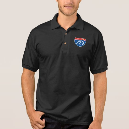 Interstate Sign 229 - Missouri Polo Shirt