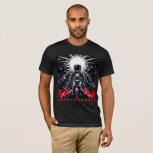 Interstellar - T-shirt de l'astronaute rétro
