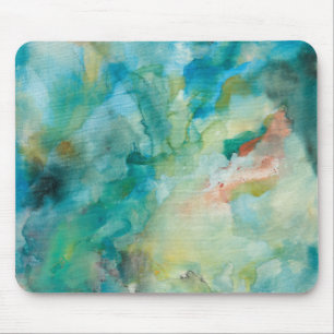 Interstellar   Teal Blue Sky Mouse Pad