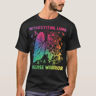 Interstitial Lung Disease Warrior Ribbons  T-Shirt