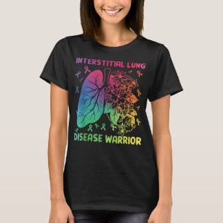 Interstitial Lung Disease Warrior Ribbons  T-Shirt