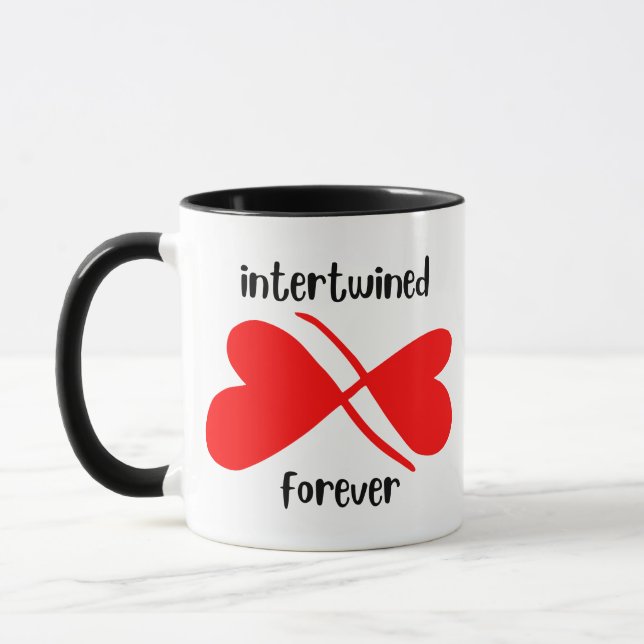 Intertwined Forever Coffee Mug (Left)
