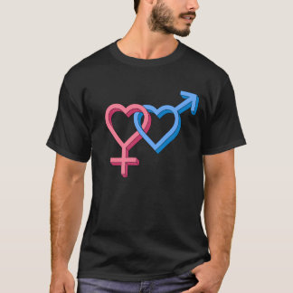 Intertwined Hearts Love and Unity T-Shirt