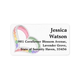 🌈Intertwined in Prride Address Label