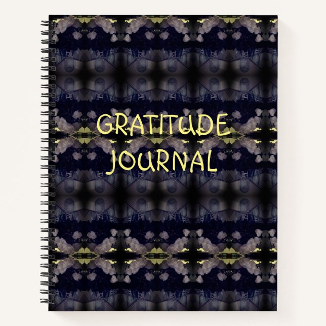 Intertwitter Rose Petals Gratitude Journal (Devant)
