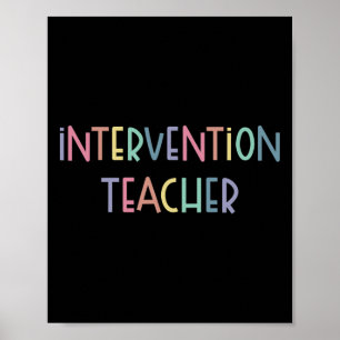 Intervention Teacher Student Team Early Interventi Poster