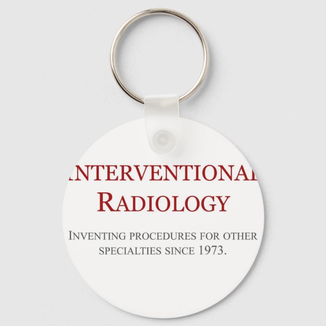 Interventional Radiology Keychain (Front)