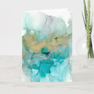 Interwoven Metallics Card