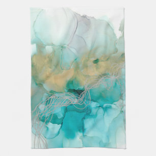 Interwoven Metallics Kitchen Towel