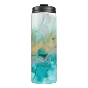Interwoven Metallics Thermal Tumbler