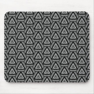 Interwoven Triangles v2 Mouse Pad