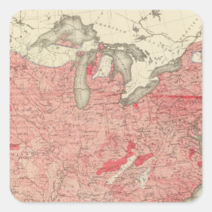 Intestinal Diseases Deaths in the US Square Sticker