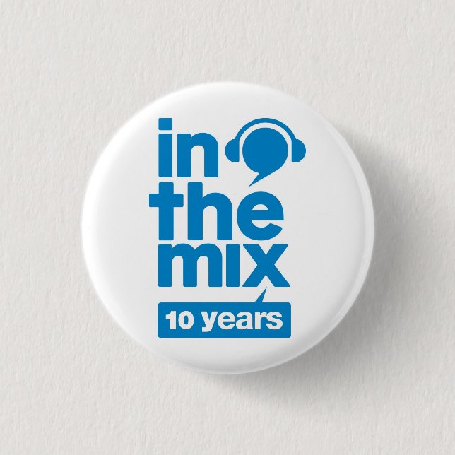 inthemix 10 Years buttons (Front)