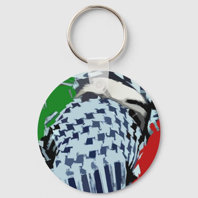 Intifada Palestine 87 Keychain (Front)