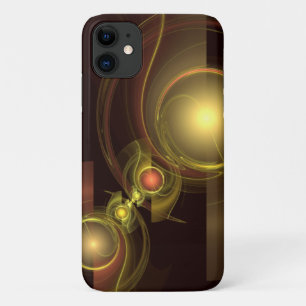 Intimate Connection Abstract Art iPhone 11 Case