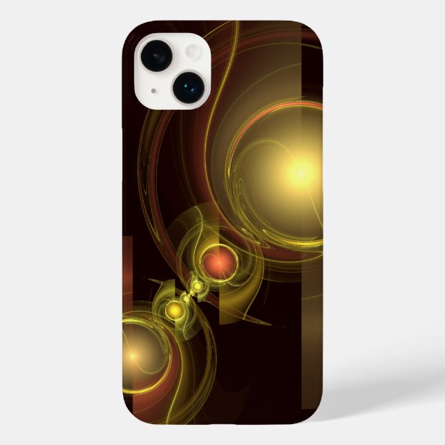 Intimate Connection Abstract Art Case-Mate iPhone Case (Back)