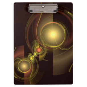 Intimate Connection Abstract Art Clipboard
