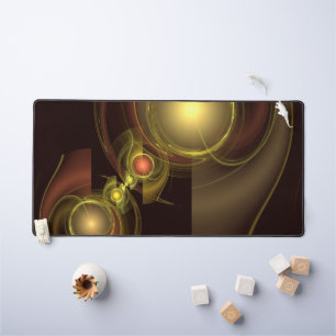 Intimate Connection Abstract Art Desk Mat