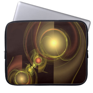Intimate Connection Abstract Art Laptop Sleeve