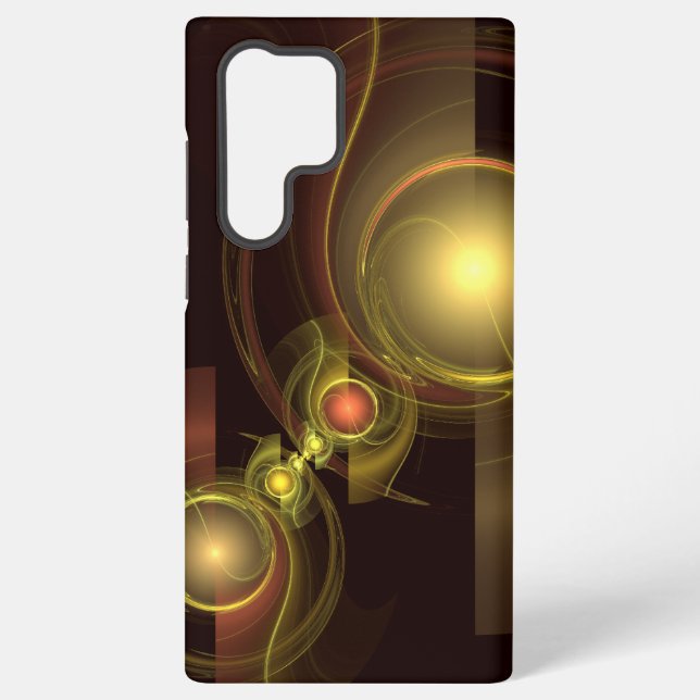 Intimate Connection Abstract Art Samsung Galaxy S22 Ultra Case (Back)