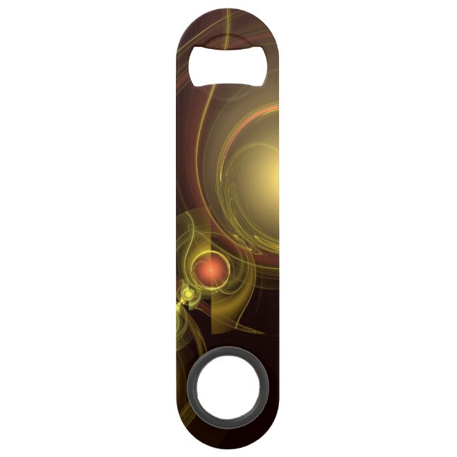 Intimate Connection Abstract Art Speed Bottle Opener (Front)