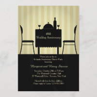 Intimate Setting Invitation