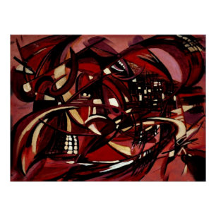 "Intimate Still Life with Incident", Glossy Poster