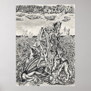 Intimidation, by Brian Benson Poster