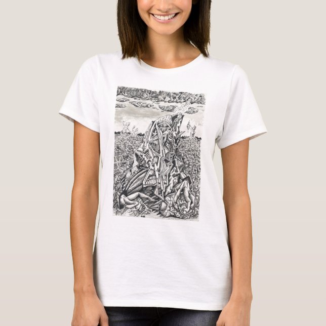 Intimidation, by Brian Benson T-Shirt (Front)