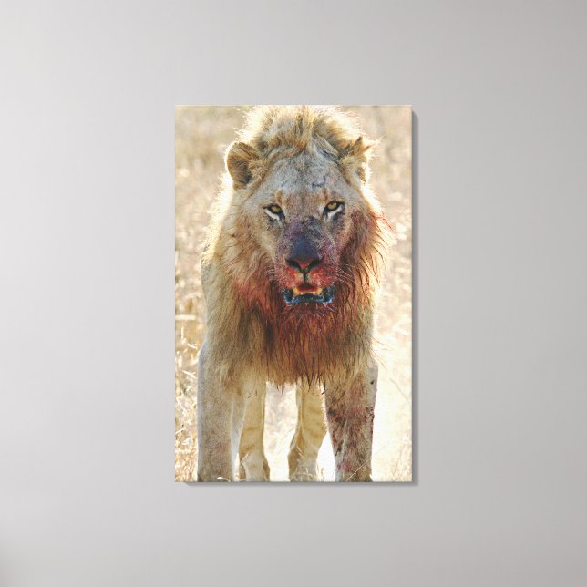 Intimidation Canvas Print (Front)